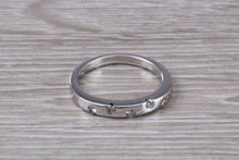 Load image into Gallery viewer, Round cut Diamond set 18ct White Gold Ring
