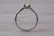 Load image into Gallery viewer, Round cut Diamond set 18ct White Gold Solitaire