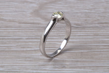 Load image into Gallery viewer, Round cut Diamond set 18ct White Gold Solitaire