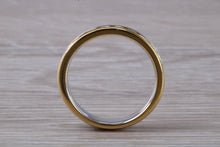 Load image into Gallery viewer, 5 mm Wide Two Tone 18ct Gold Diamond set Band