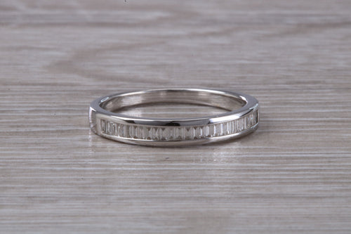 Traditional Baguette cut Diamond Eternity Ring