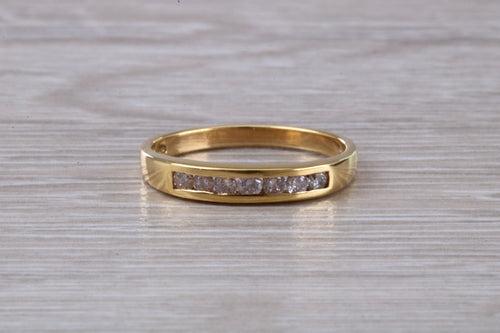 Traditional Diamond set 18ct Yellow Gold Eternity Ring