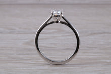 Load image into Gallery viewer, Classic Half carat Natural Certified Diamond set Platinum Solitaire