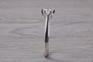 D Internally Flawless Half carat Diamond set Tulip Flower solitaire