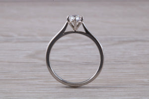 Classic six claw Certified Diamond Solitaire