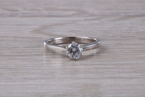 Classic six claw Certified Diamond Solitaire