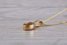 Load image into Gallery viewer, Oval cut Citrine set Yellow Gold Necklace