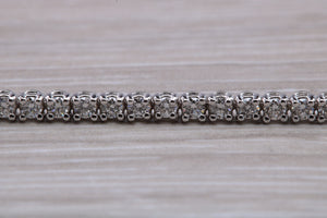 Two carat Diamond set 18ct White Gold Tennis bracelet