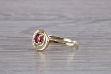 Load image into Gallery viewer, Dainty Round cut Ruby Ring