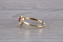 Load image into Gallery viewer, Dainty Round cut Ruby Ring