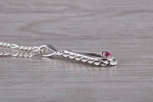 Ruby set Silver Necklace