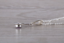 Load image into Gallery viewer, Natural Round cut Amethyst set Silver Necklace