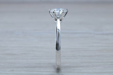 Load image into Gallery viewer, 1.25ct Platinum Diamond Solitaire. Forever One grade Moissanite Diamond