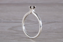 Load image into Gallery viewer, Natural Smokey Quartz Gemstone set Silver Ring