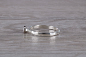 Natural Rhodolite Garnet Gemstone set Silver Ring