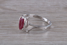 Load image into Gallery viewer, Marquise cut Ruby Ring