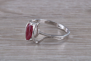 Marquise cut Ruby Ring