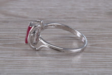 Load image into Gallery viewer, Marquise cut Ruby Ring