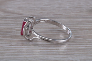 Marquise cut Ruby Ring