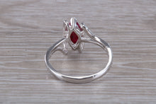 Load image into Gallery viewer, Marquise cut Ruby Ring