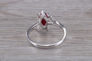 Marquise cut Ruby Ring