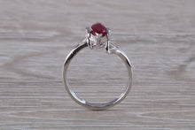 Load image into Gallery viewer, Marquise cut Ruby Ring