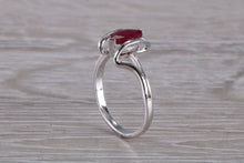 Load image into Gallery viewer, Marquise cut Ruby Ring