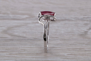 Marquise cut Ruby Ring