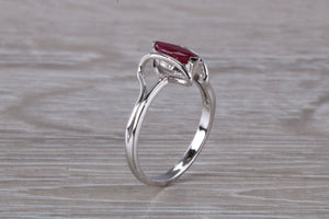 Marquise cut Ruby Ring