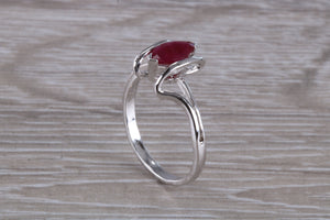 Marquise cut Ruby Ring