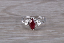 Load image into Gallery viewer, Marquise cut Ruby Ring