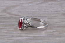 Load image into Gallery viewer, Marquise cut Ruby Ring