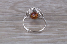 Load image into Gallery viewer, Oval cut Azotic Topaz set Ring