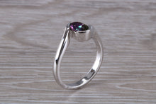 Load image into Gallery viewer, Natural Mystic Topaz set Crossover Ring