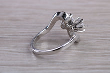 Load image into Gallery viewer, Two Half carat Moissanite Diamond Statement Ring