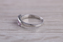 Load image into Gallery viewer, Pink Topaz set White Gold Ring