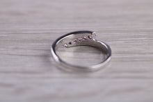 Load image into Gallery viewer, Pink Topaz set White Gold Ring