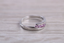 Load image into Gallery viewer, Pink Topaz set White Gold Ring