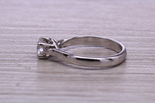 Load image into Gallery viewer, One carat Moissanite Diamond set Chunky Solitaire