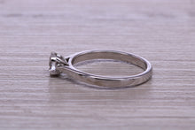 Load image into Gallery viewer, Beautiful Diamond Solitaire, Certified Diamond, Choice of Diamond Sizes and Precious Metal