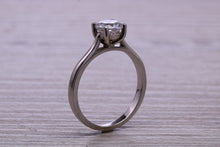 Load image into Gallery viewer, One Carat Certified Diamond set Platinum Solitaire