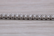 Load image into Gallery viewer, Two carat Diamond set 18ct White Gold Tennis bracelet