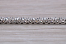 Load image into Gallery viewer, Two carat Diamond set 18ct White Gold Tennis bracelet