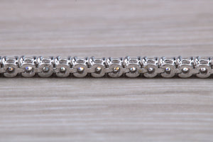 Two carat Diamond set 18ct White Gold Tennis bracelet