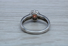 Load image into Gallery viewer, Petite Ruby and Diamond Cluster Ring