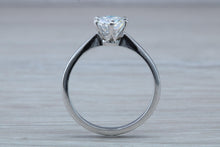 Load image into Gallery viewer, 1.25ct Platinum Diamond Solitaire. Forever One grade Moissanite Diamond