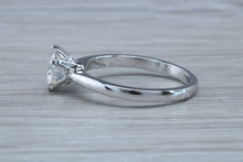 Load image into Gallery viewer, 1.25ct Platinum Diamond Solitaire. Forever One grade Moissanite Diamond