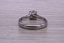 Load image into Gallery viewer, One carat Moissanite Diamond set Chunky Solitaire