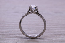 Load image into Gallery viewer, One carat Moissanite Diamond set Chunky Solitaire