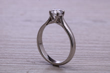 Load image into Gallery viewer, One carat Moissanite Diamond set Chunky Solitaire